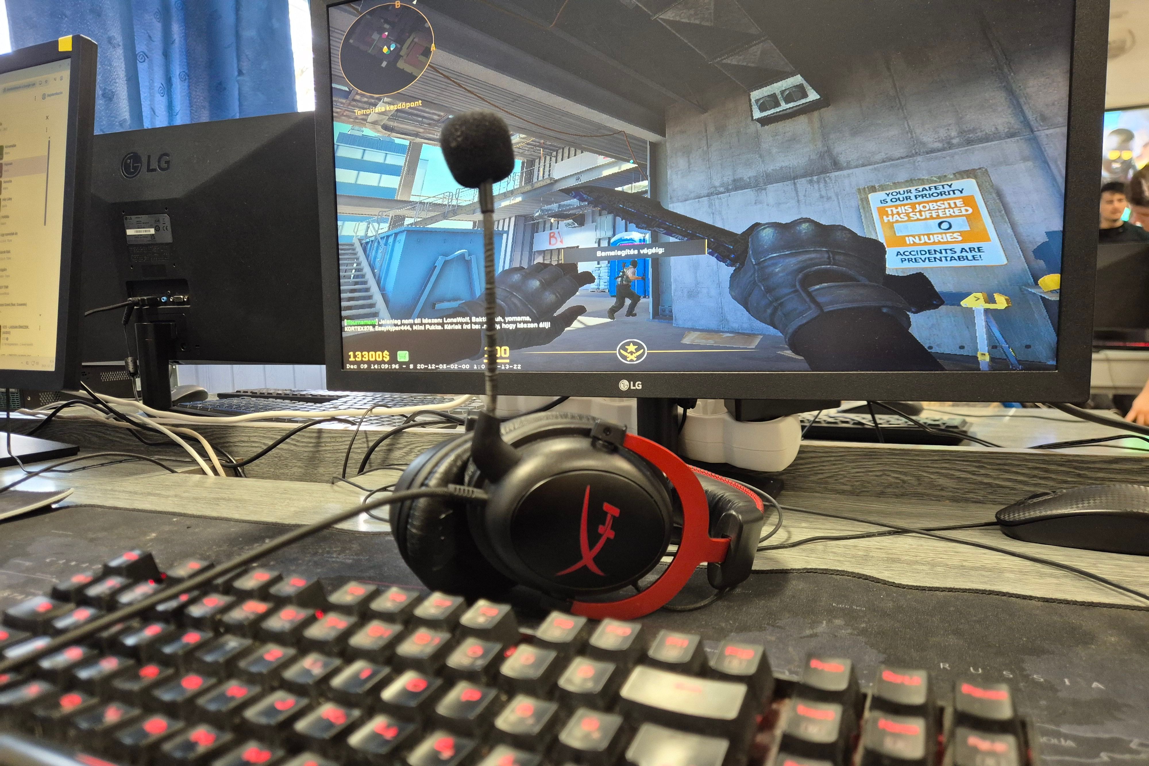 LAN party volt az Inczédyben