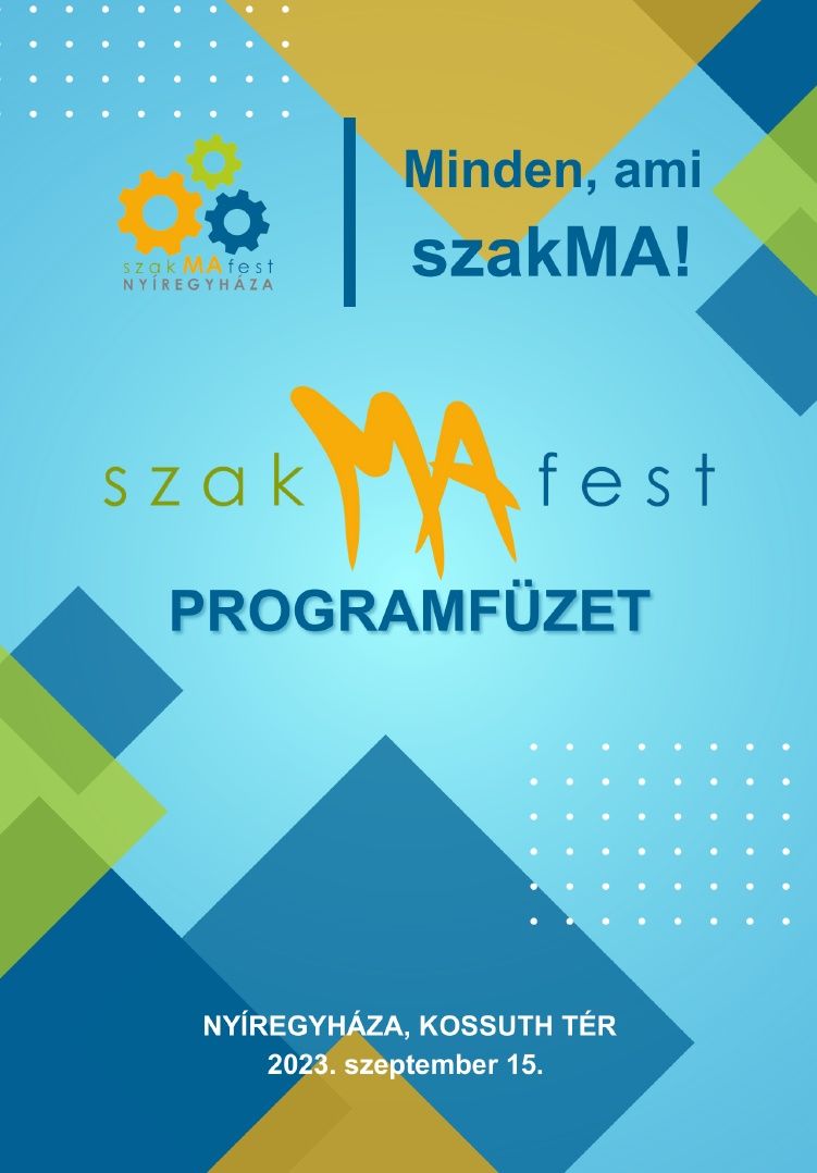 szakMAfest programfüzet című hír borítóképe