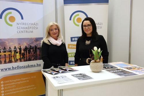 A Nyíregyházi Szakképzési Centrum is részt vett az állásbörzén