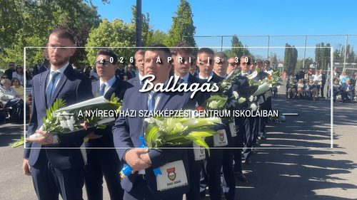 Ballagással zárták a végzősök a tanulmányaikat... jöhetnek a vizsgák!