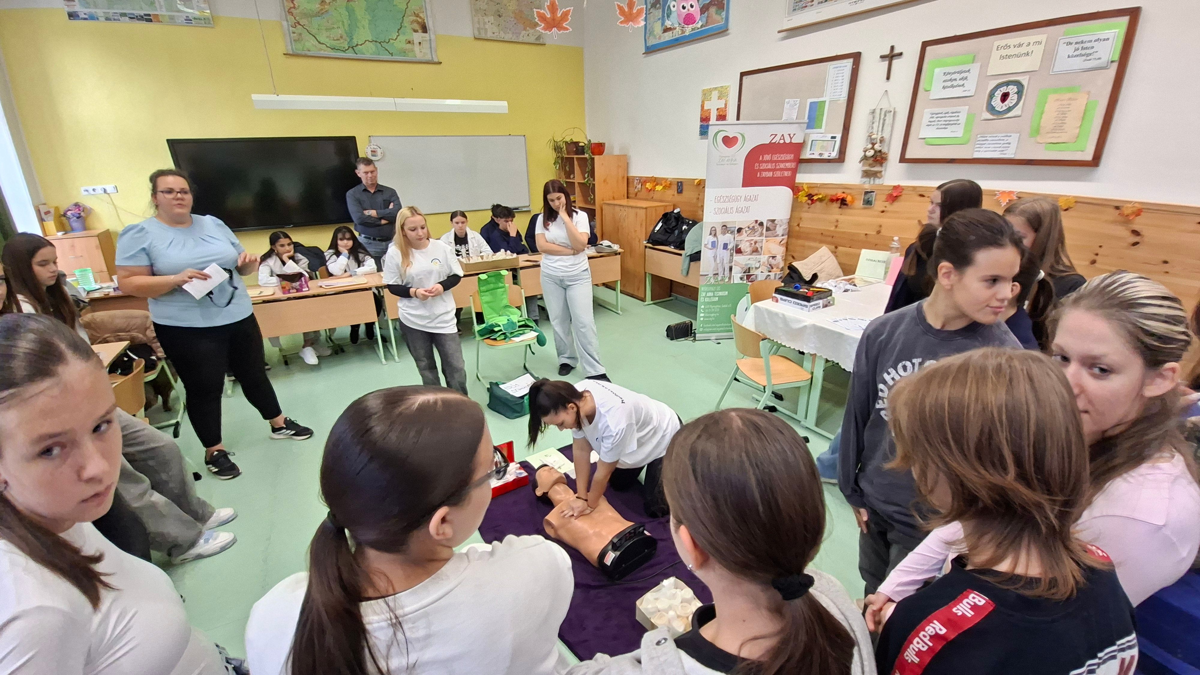 Pályaorientációs nap a Túróczy Zoltán Evangélikus Iskolában